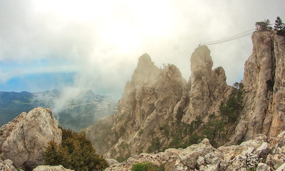 Ай-Петри. Зубцы.