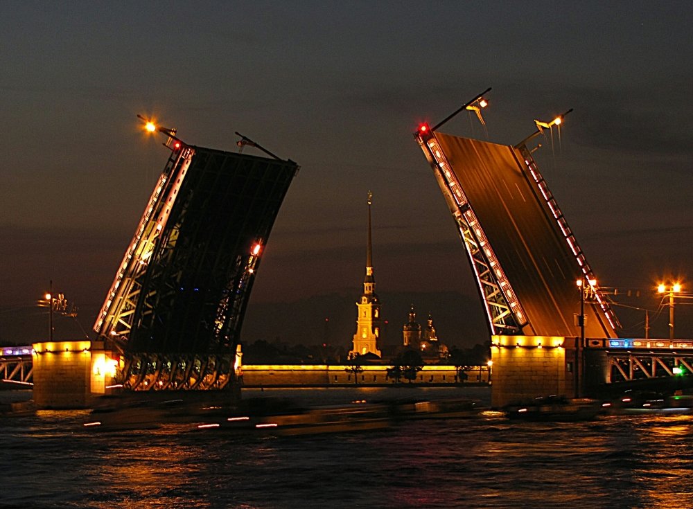 Красота разводных мостов