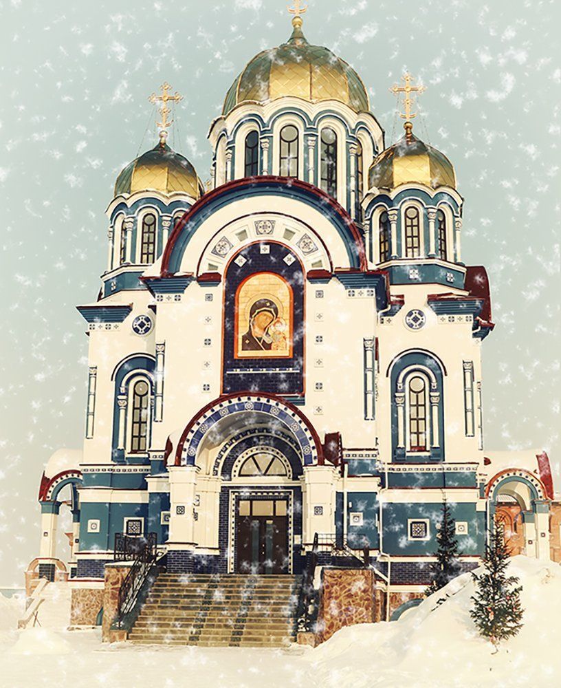 Зима пришла в Сибирь