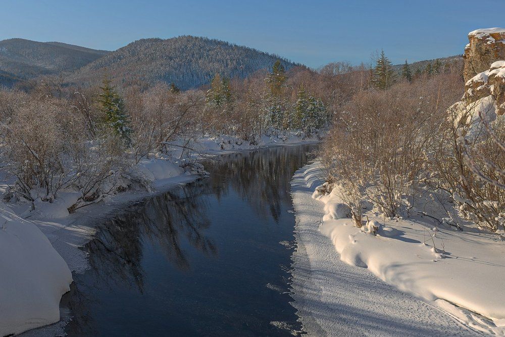 Краски зимнего пейзажа.