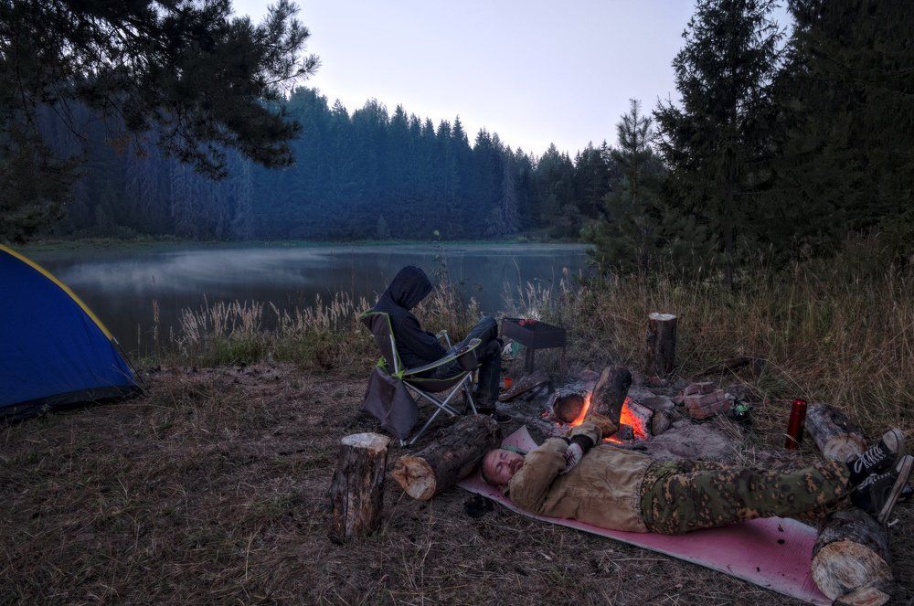 На рассвете