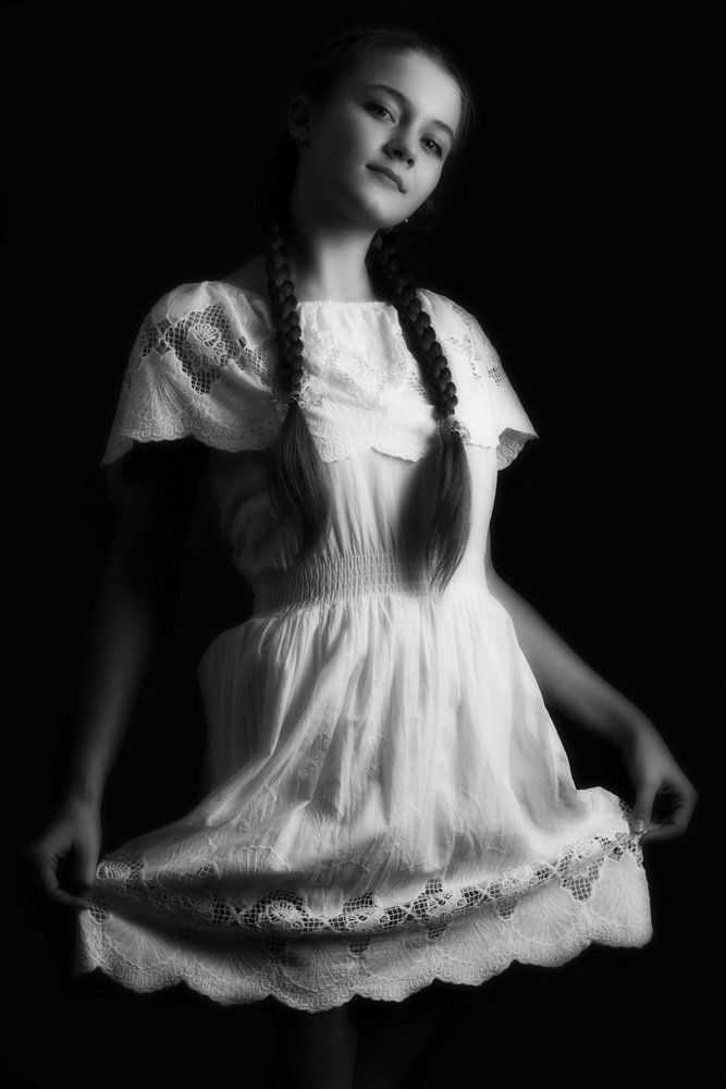 В стиле ретро.