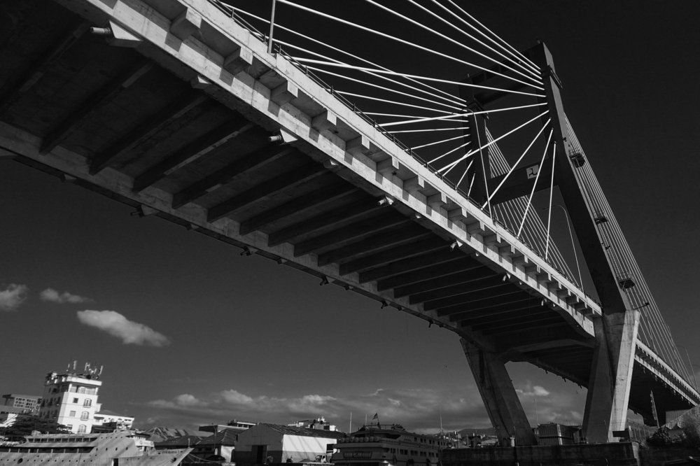 Ir. Soekarno Bridge, Manado, North Sulawesi, Indonesia