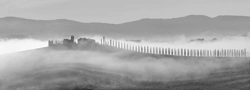 Tuscany fog