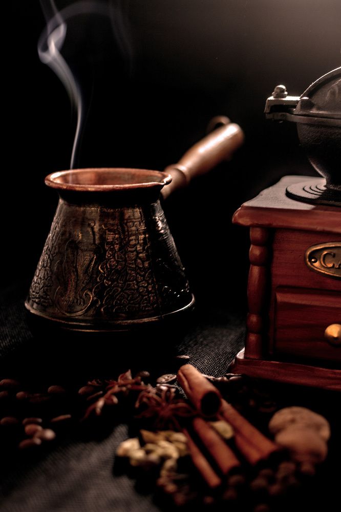 Утренний кофе.