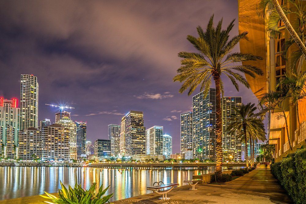 Downtown Miami. Из серии "Miami never sleeps"