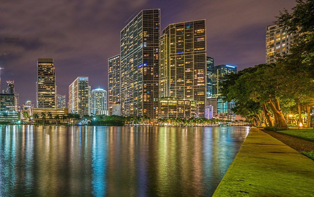 Downtown Miami. Из серии "Miami never sleeps"