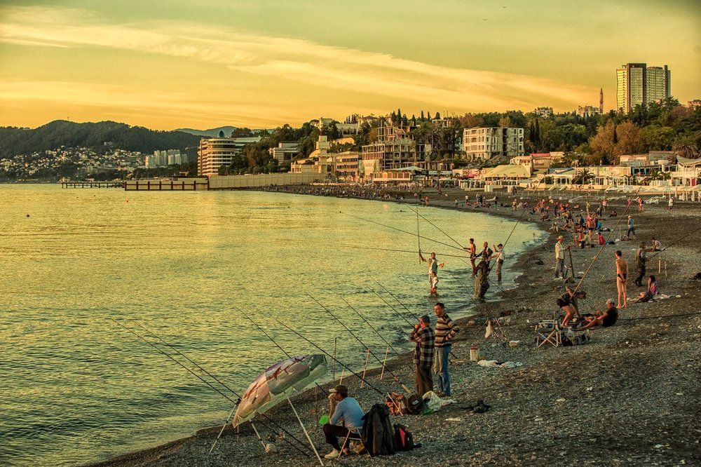 А в Сочи клюет!