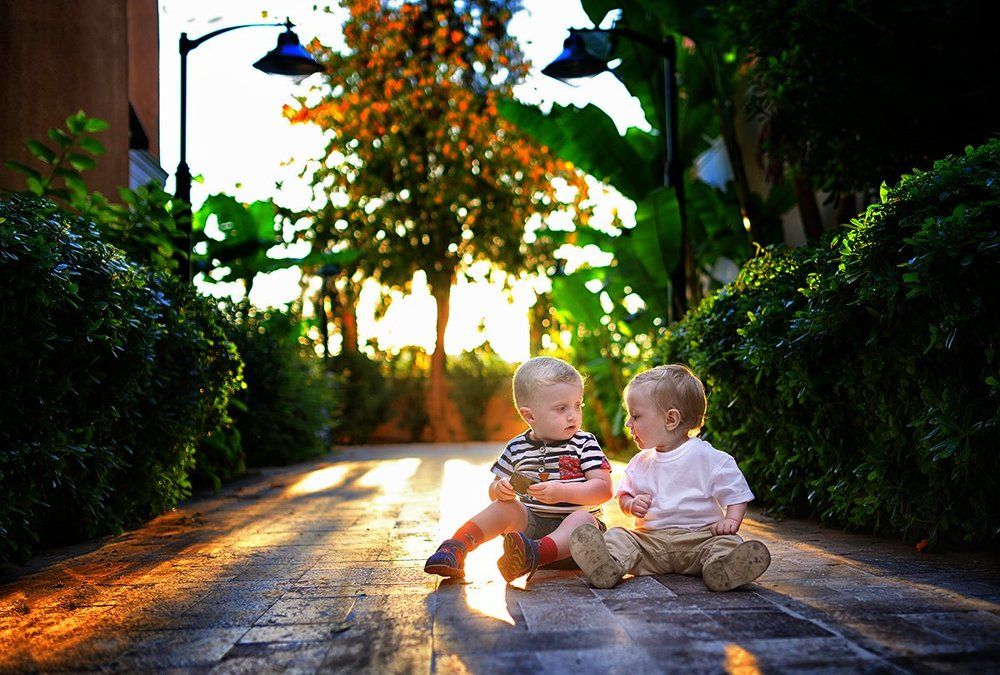 Теплота детских дней.