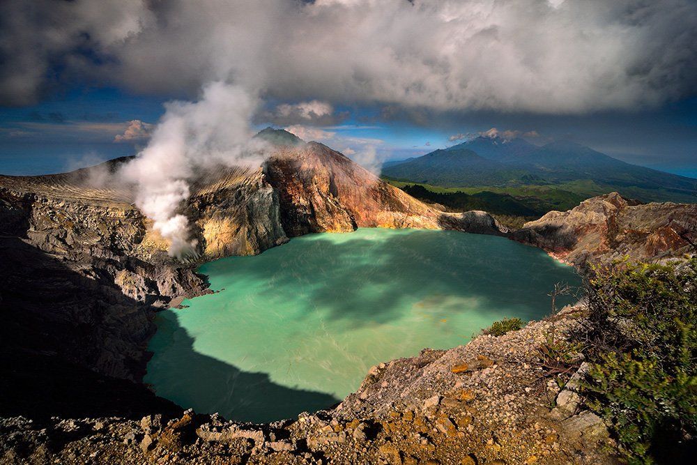 Ijen Crater at East Java