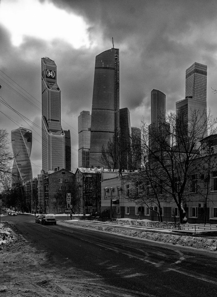 Москва-сити с разных сторон.