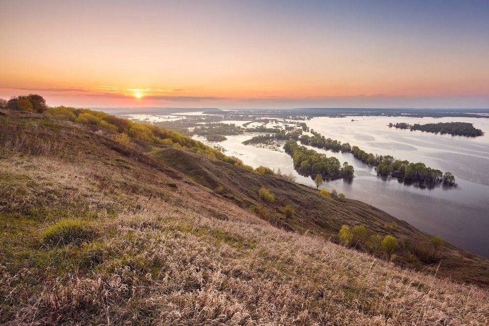 Волжские просторы