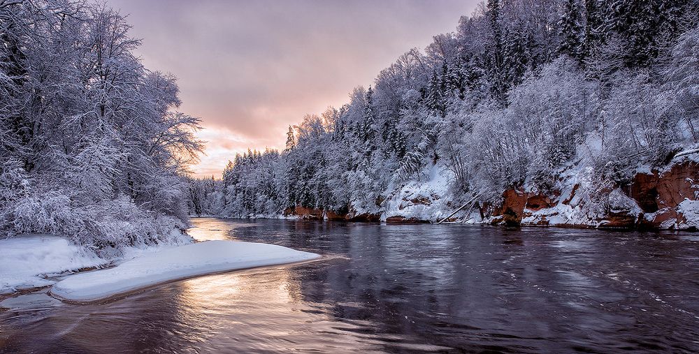 Зимний вечер.