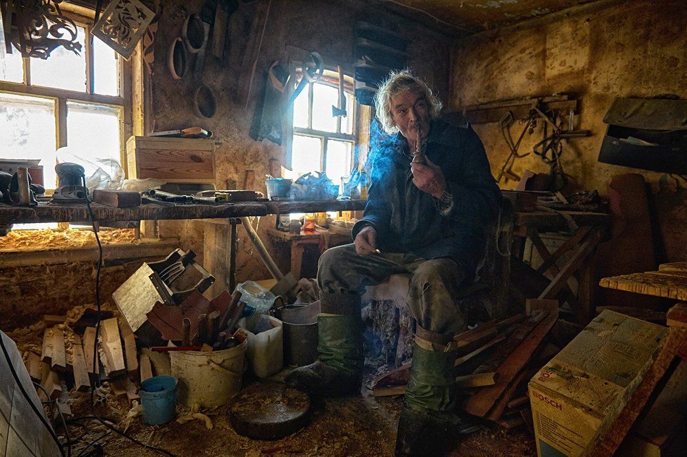 Мастерская столяра