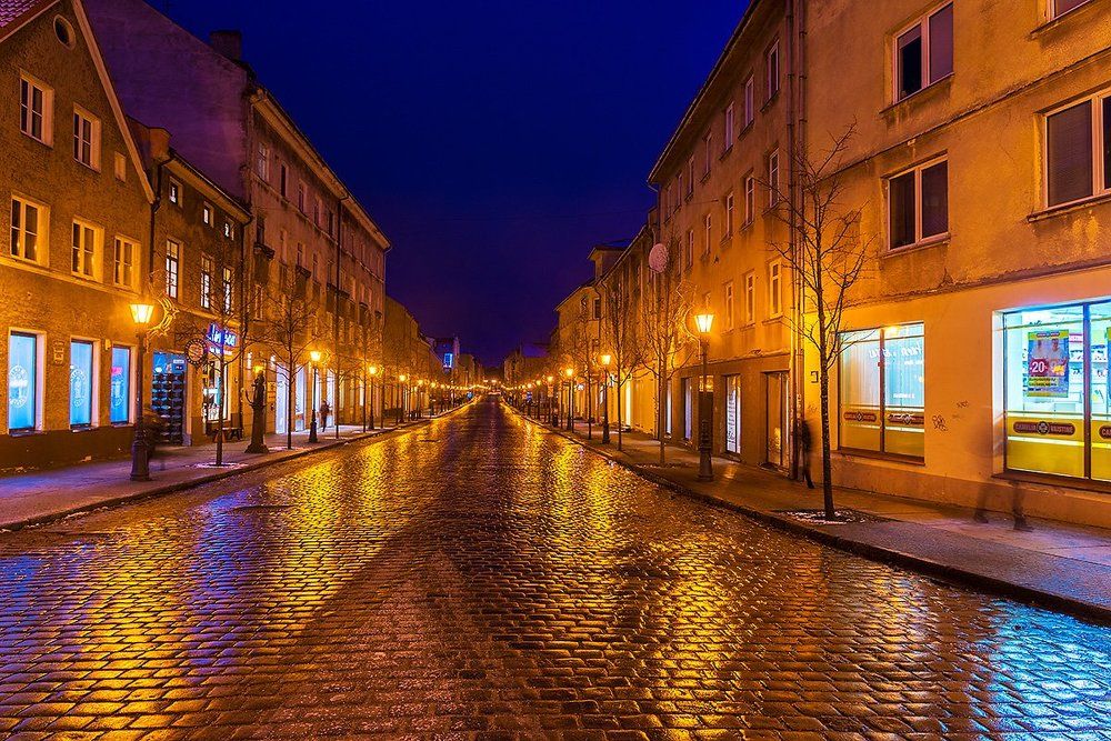 Ночная Клайпеда