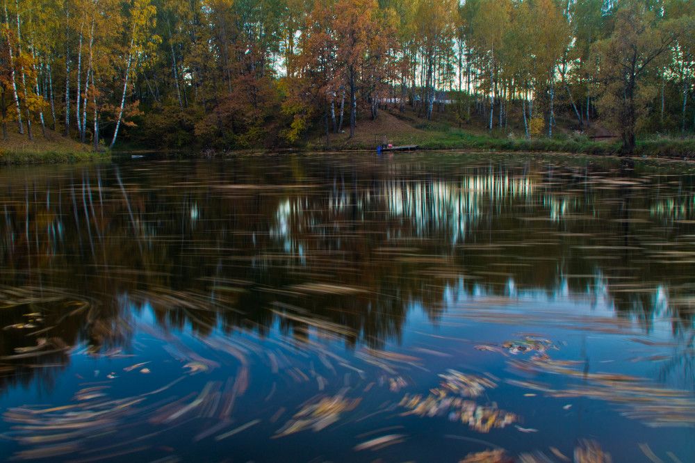 Вечером на озере