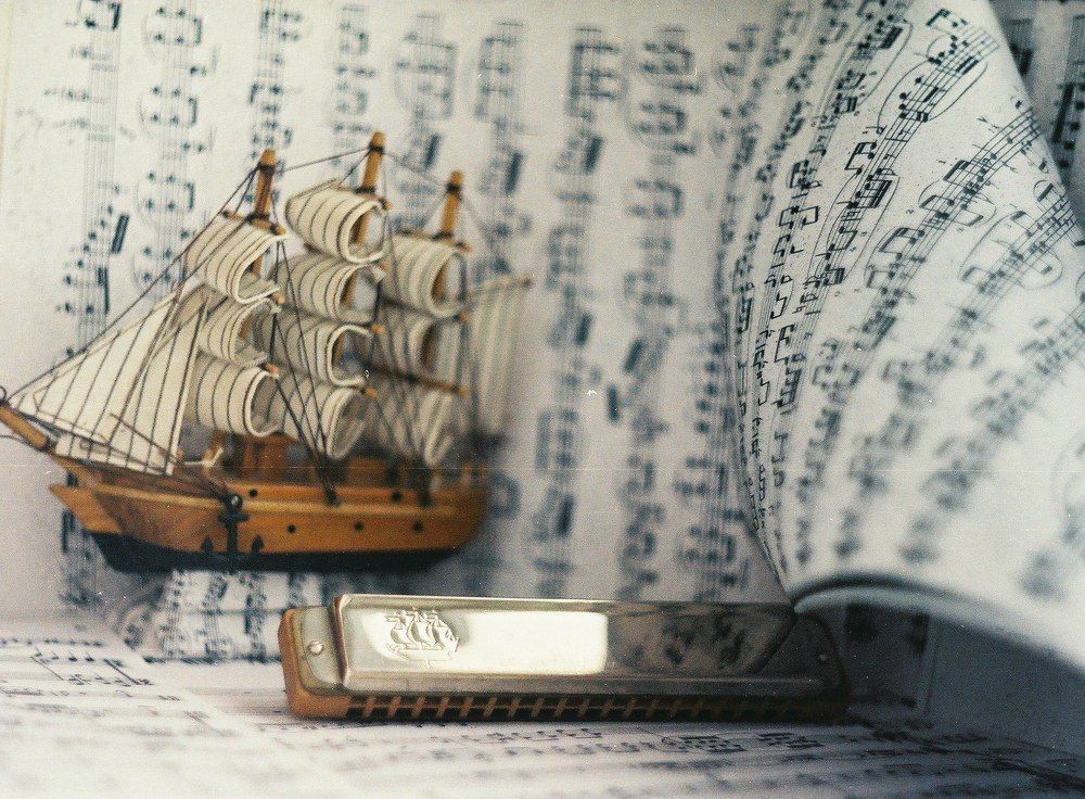 sailing across the music