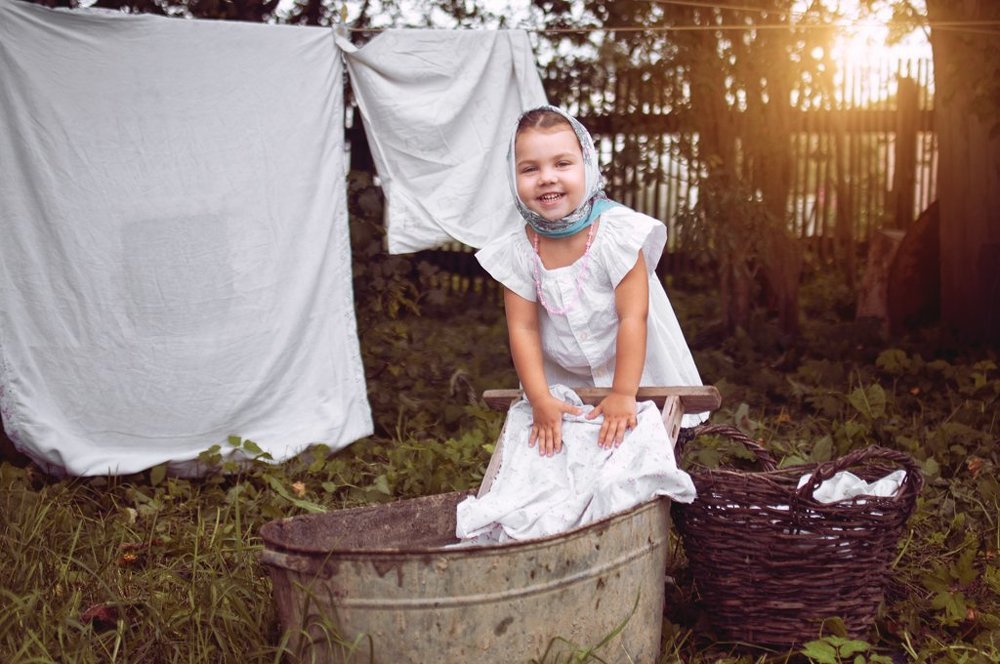 маленькая прачка