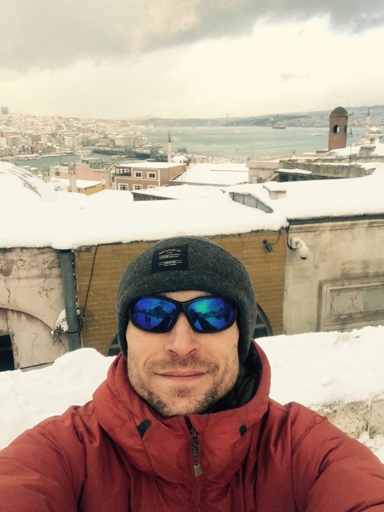 On the roof of istunbul