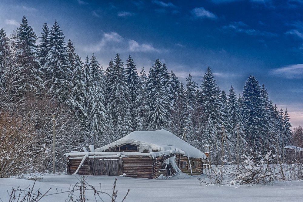 Одинокий сарай