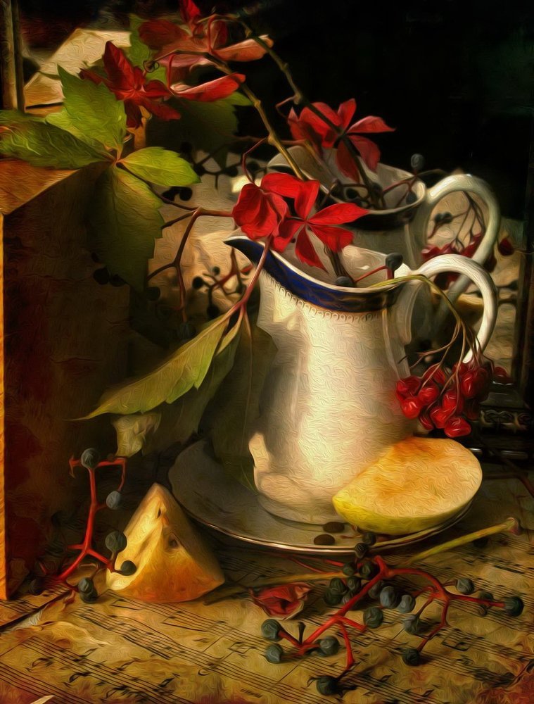 Белый молочник