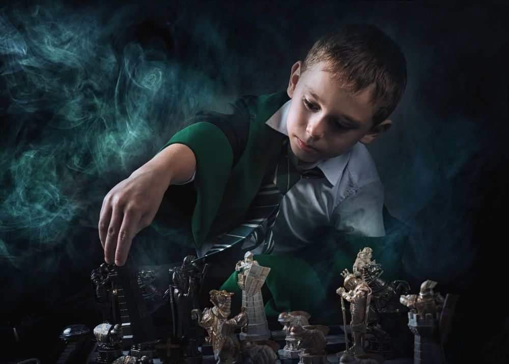 Где-то ночью в Хогвартсе