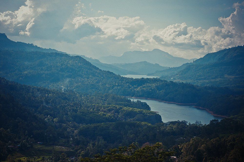 облака, как большие пирожные