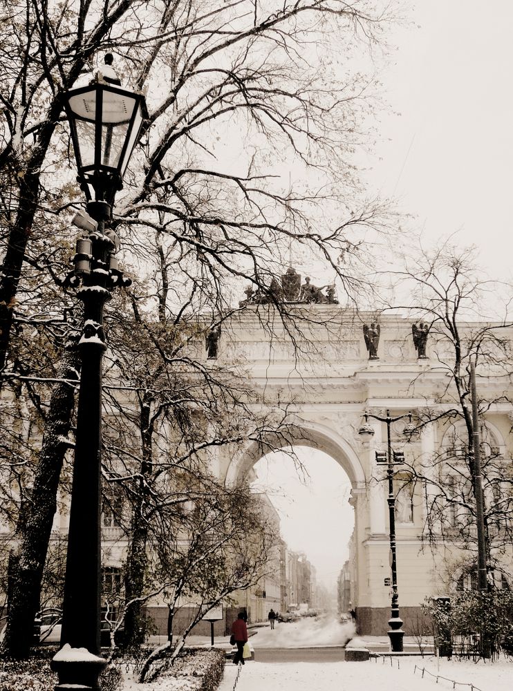 Первый день снега