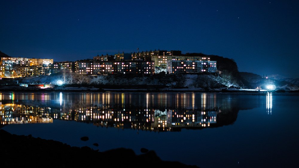 Огни ночного города