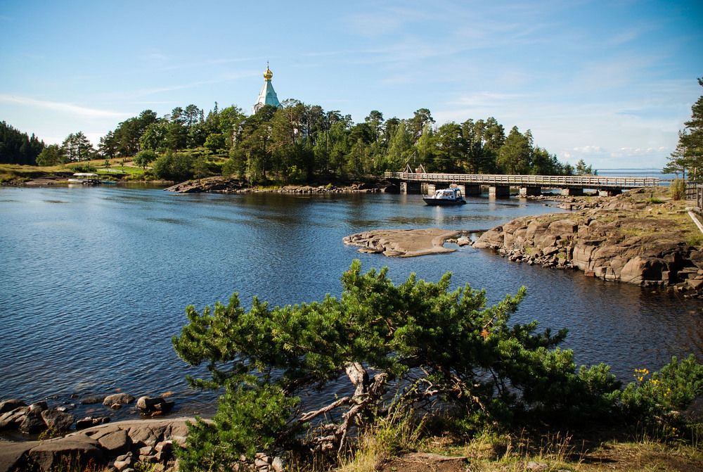 Никольский скит на острове Ваалам