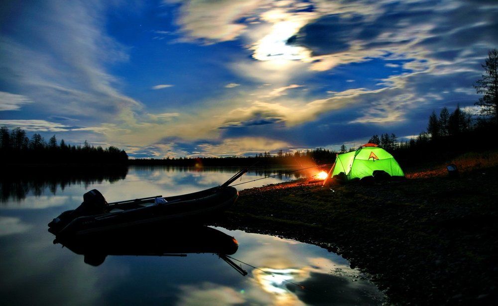 Ночевка на реке