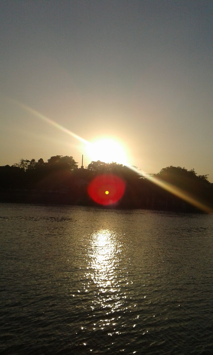Crusing on the river Ganges