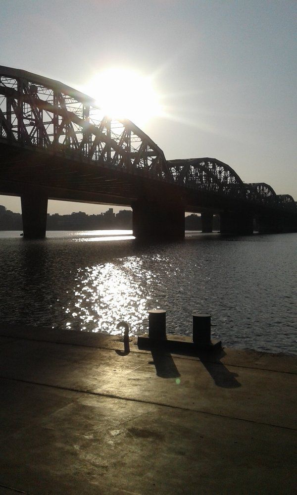 A view from the jetty ..
