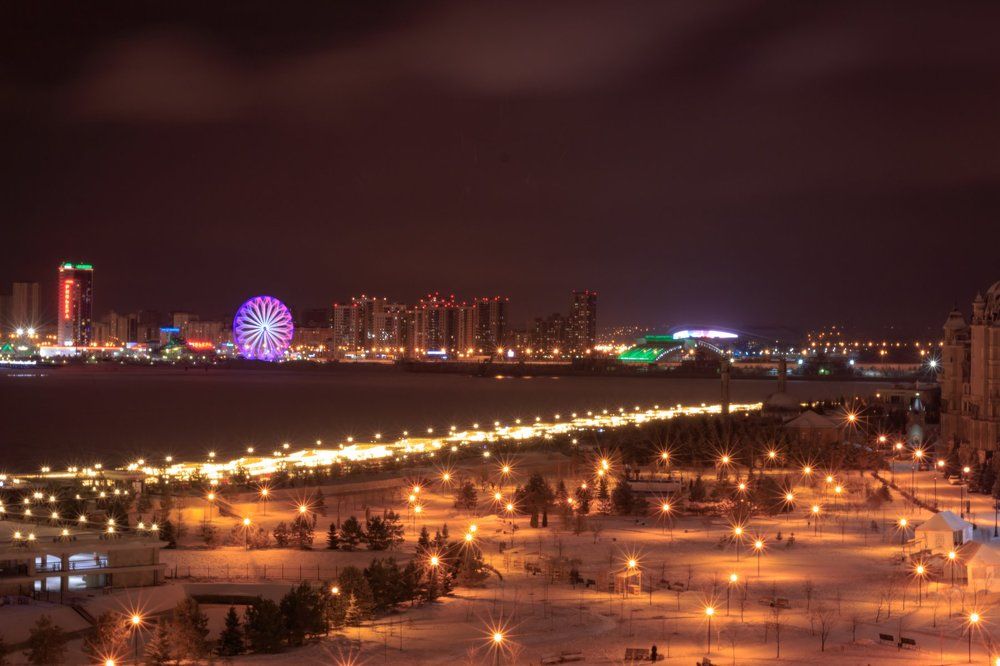 kazan by night