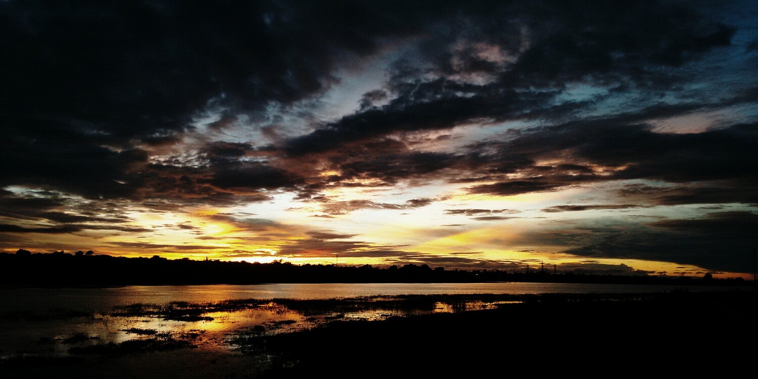 Colorful sunset