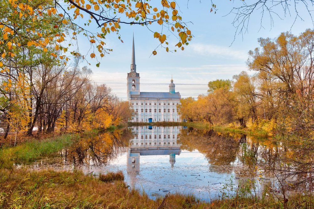 Осень в Петропавловском парке.