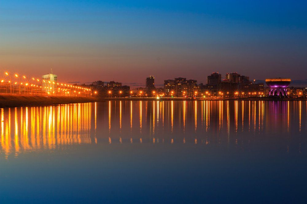 kazan by night