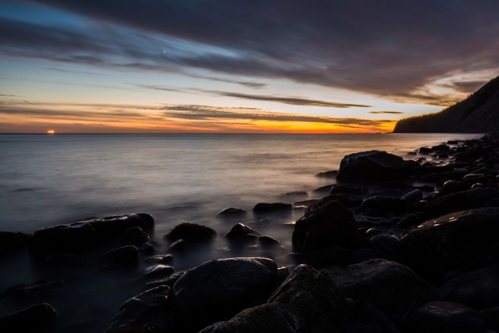 Огненный закат