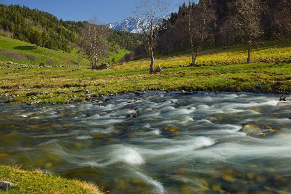 Весна в горах