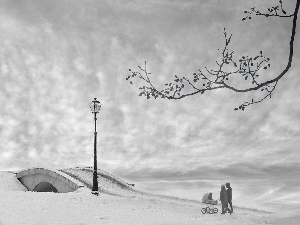 Зимний этюд