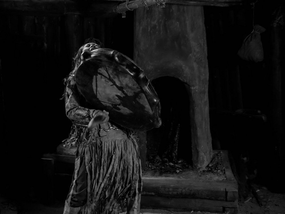 Камлание северного шамана