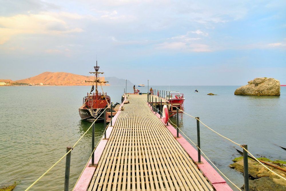 Выход в море