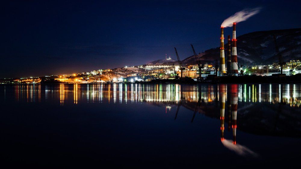 Ночные огни города