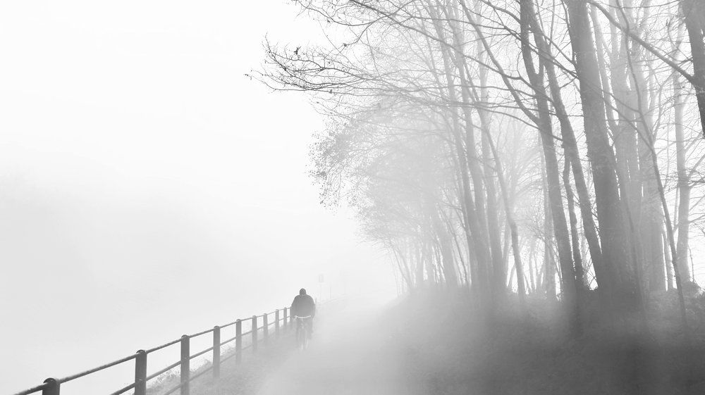 man fog