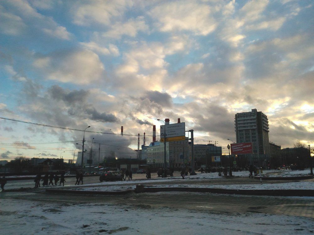 Небо большого города