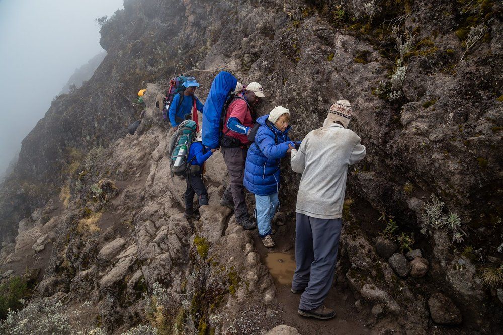 86-летняя покорительница Килиманджаро