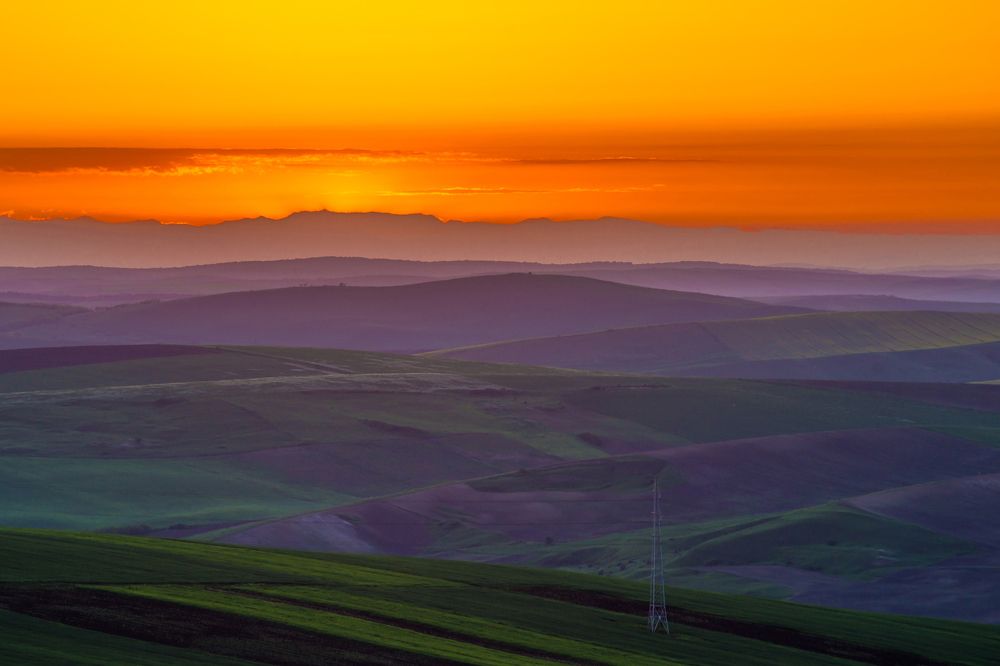 Over mountains and valleys