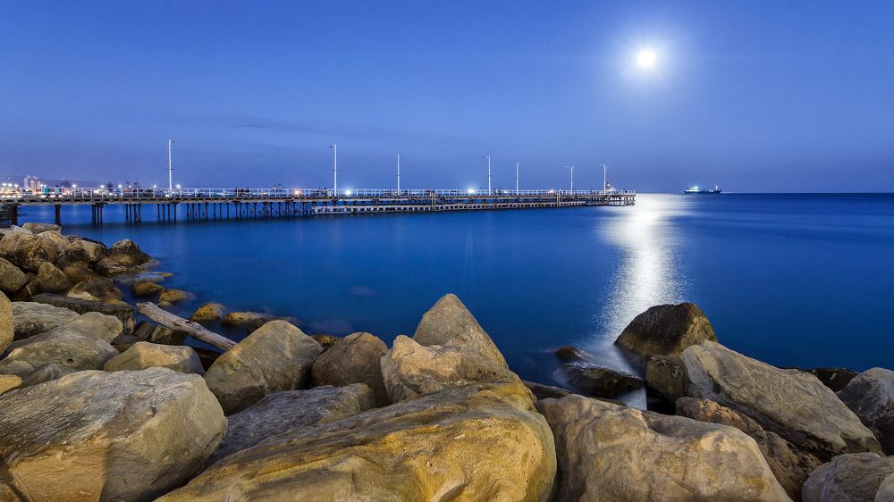 Cyprus, Limassol, Marina beach
