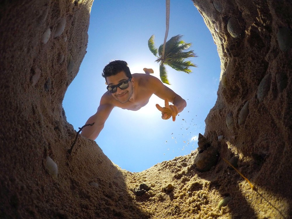 Selfie on the Beach
