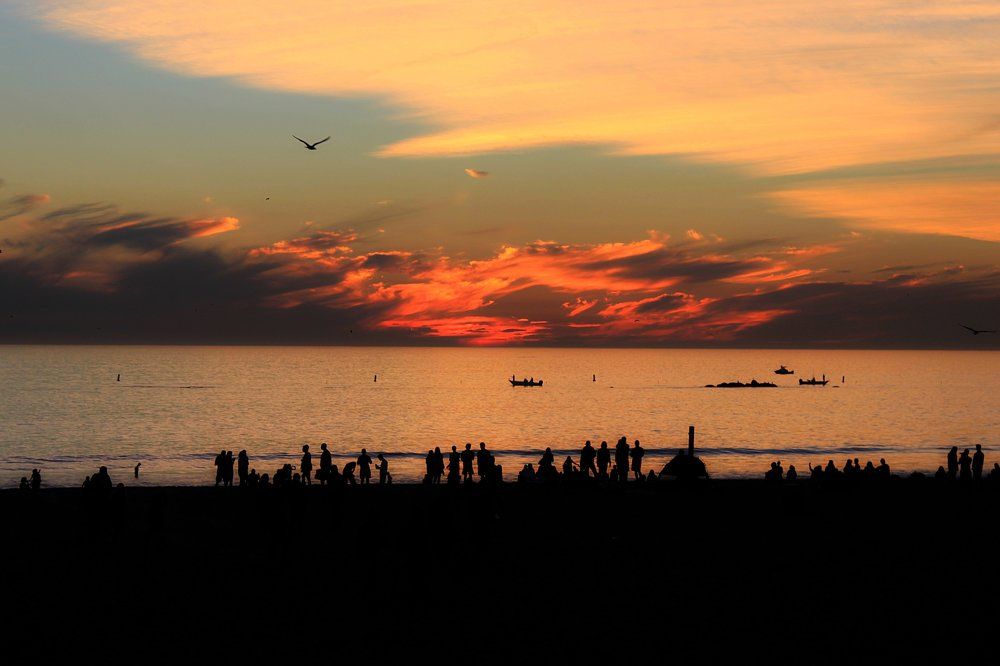 Вечер у океана